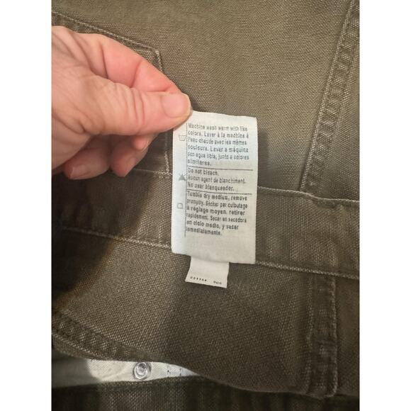 Carhartt Jeans Mens 34x34 Brown Relaxed Fit Duck Canvas Work Casual Pants Trash - Picture 15 of 16